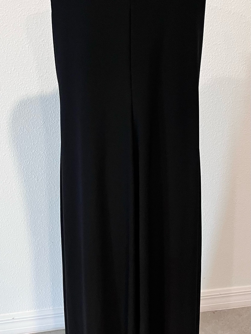 MSK Black Maxi Skirt - Sleek Straight Cut - Picture 4 of 7